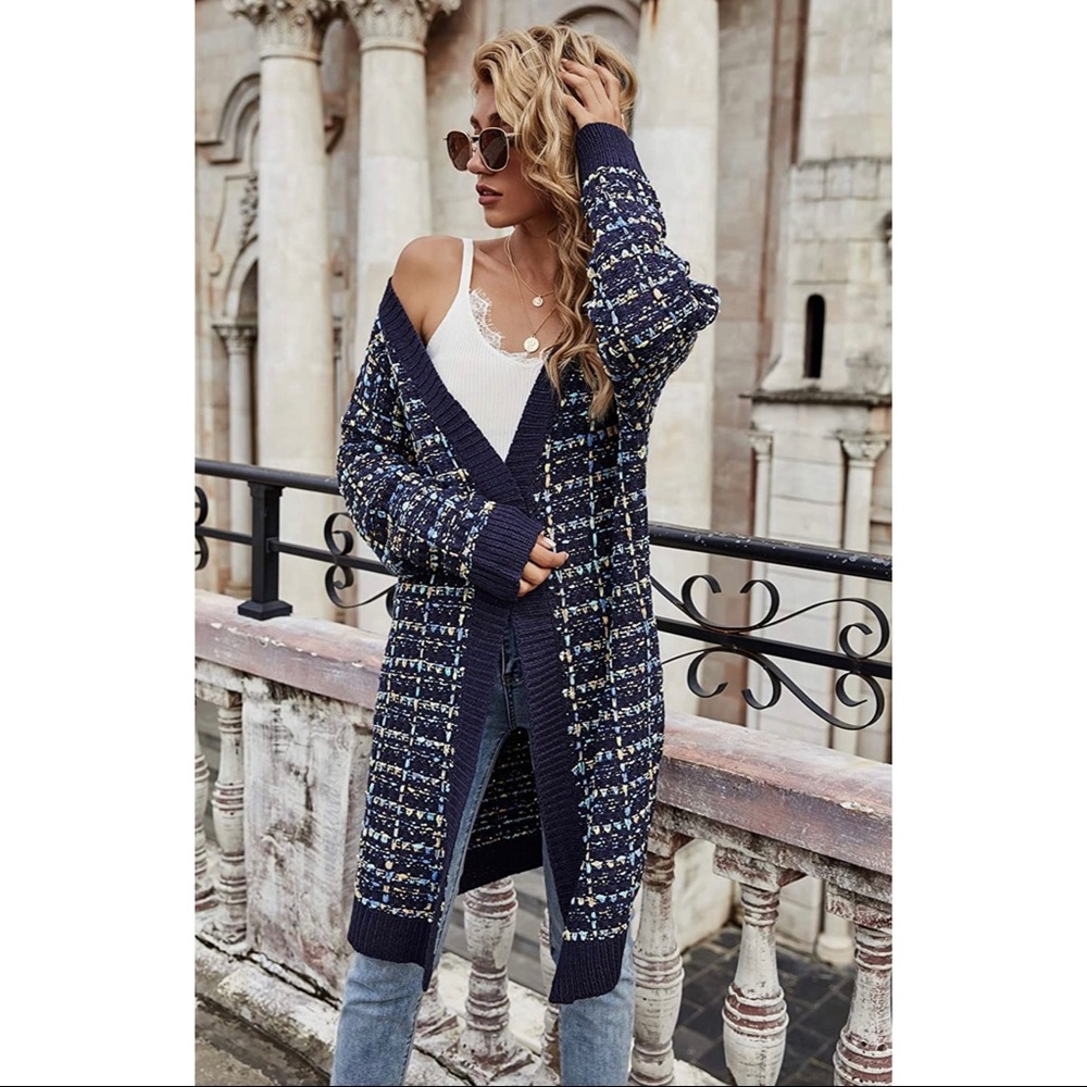 Knit cardigan